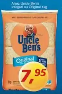 Supermercados Guanabara Arroz Uncle Ben's Integral ou Original 1kg oferta