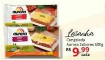 Ricoy Supermercados Lasanha congelada Aurora sabores 600g oferta