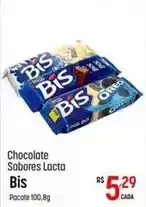 Muffato Bis - chocolate sabores lacta oferta