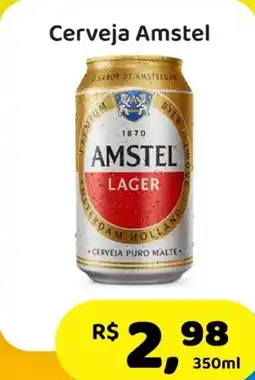 Mineirão Atacarejo Cerveja Amstel oferta