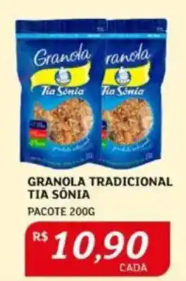 Assaí Atacadista Granola tradicional tia sonia pacote oferta