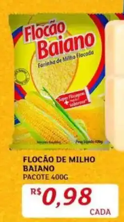 Assaí Atacadista Flocão de milho baiano pacote oferta