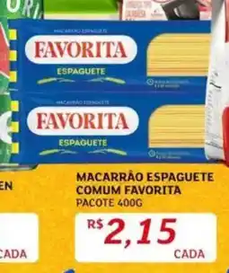 Assaí Atacadista Macarrão espaguete comum favorita pacote oferta