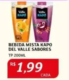 Assaí Atacadista Bebida mista kapo del valle sabores oferta