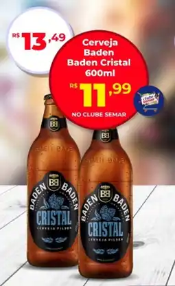 Semar Supermercado Cerveja Baden Baden Cristal oferta