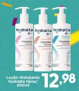 Confiança Supermercados Loção Hidratante Hydratta tipos/ oferta