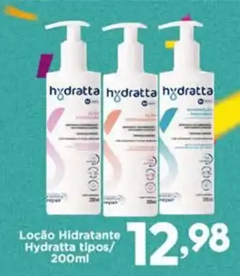 Confiança Supermercados Loção Hidratante Hydratta tipos/ oferta