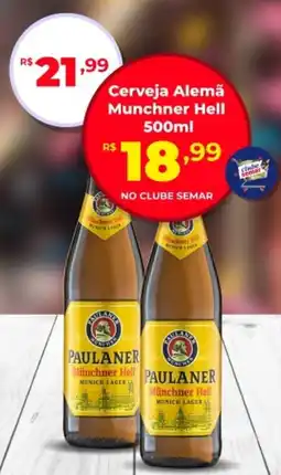 Semar Supermercado Cerveja Alemã Munchner Hell oferta