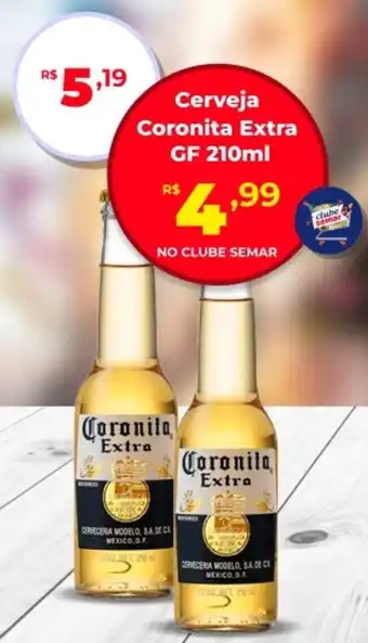 Semar Supermercado Cerveja Coronita Extra GF oferta