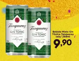 Confiança Supermercados Bebida Mista Gin Tônica Tanqueray lata oferta