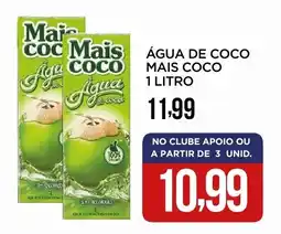 Apoio Mineiro Água de coco mais coco oferta