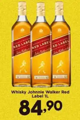 Confiança Supermercados Whisky Johnnie Walker Red Label oferta