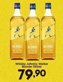 Confiança Supermercados Whisky Johnnie Walker Blonde oferta