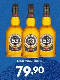 Confiança Supermercados Licor 1953 Fino oferta