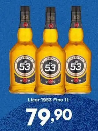 Confiança Supermercados Licor 1953 Fino oferta