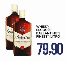 Apoio Mineiro Whisky escocês ballantine's finest oferta