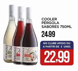 Apoio Mineiro Cooler pérgola sabores oferta