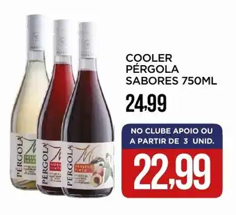 Apoio Mineiro Cooler pérgola sabores oferta