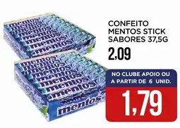 Apoio Mineiro Confeito mentos stick sabores oferta