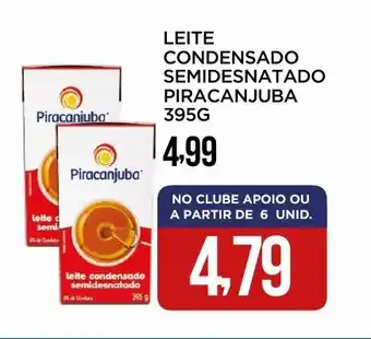 Apoio Mineiro Leite condensado semidesnatado piracanjuba oferta