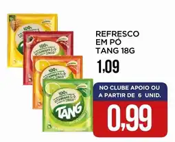 Apoio Mineiro Refresco em pó tang oferta