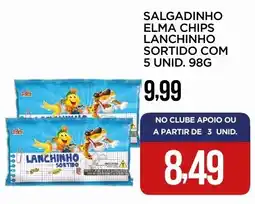 Apoio Mineiro Salgadinho elma chips lanchinho sortido oferta