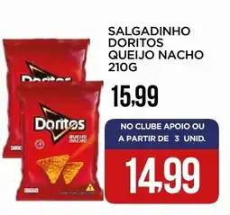 Apoio Mineiro Salgadinho doritos queijo nacho oferta