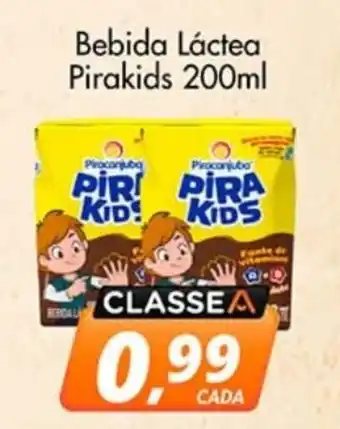 Delta Supermercados Bebida Láctea Pirakids oferta