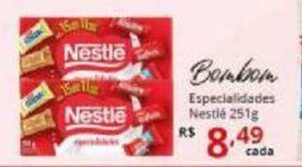 Ricoy Supermercados Bombom Especialidades Nestle 251g oferta