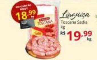 Ricoy Supermercados Linguica Toscana Sadia 1kg oferta