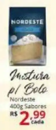 Mistura p/ Bolo Nordeste sabores 400g