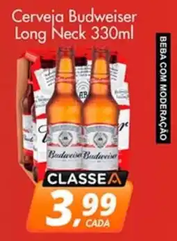 Delta Supermercados Cerveja Budweiser Long Neck oferta