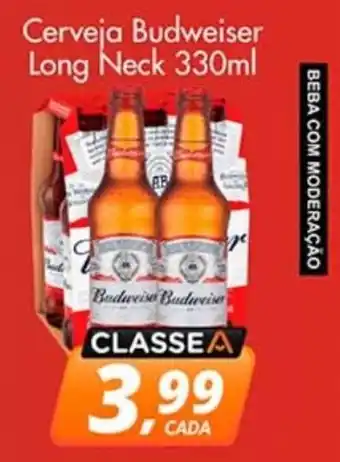 Delta Supermercados Cerveja Budweiser Long Neck oferta