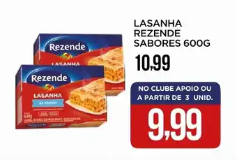 Apoio Mineiro Lasanha rezende sabores oferta