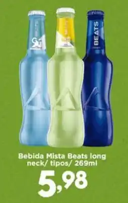 Confiança Supermercados Bebida Mista Beats long neck/tipos oferta