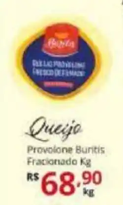Ricoy Supermercados Queijo Provolone Buritis Fracionado 1kg oferta