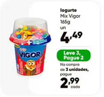 Zaffari Iogurte Mix Vigor Leve 3 Pague 2 oferta