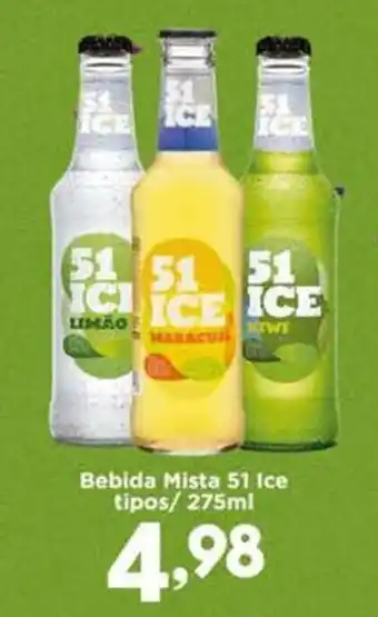 Confiança Supermercados Bebida Mista 51 Ice tipos oferta