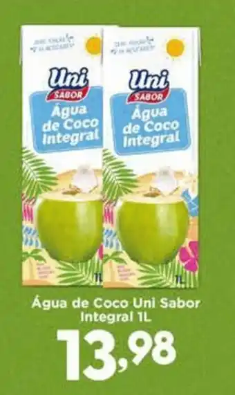 Confiança Supermercados Água de Coco Uni Sabor Integral oferta