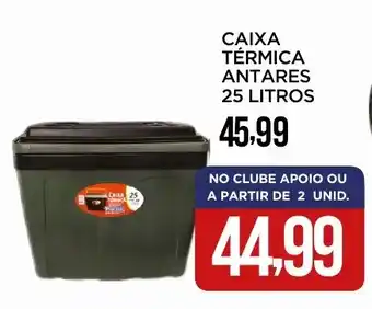 Apoio Mineiro Caixa térmica antares oferta