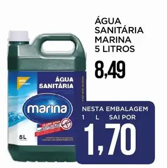 Apoio Mineiro Água sanitária marina oferta