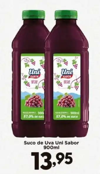 Confiança Supermercados Suco de Uva Uni Sabor oferta