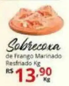 Ricoy Supermercados Sobrecoxa de frango Marinado Resfriado 1kg oferta