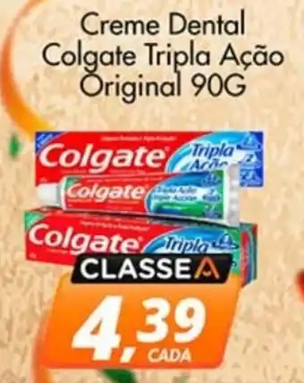 Delta Supermercados Creme Dental Colgate Tripla Ação Original oferta