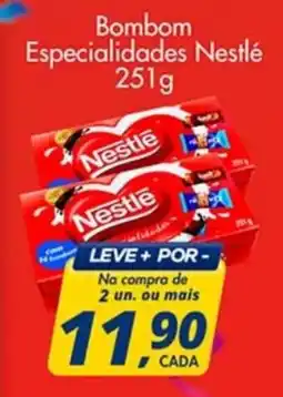 Delta Supermercados Bombom Especialidades Nestlé oferta