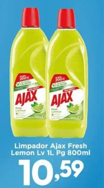 Confiança Supermercados Limpador Ajax Fresh Lemon oferta