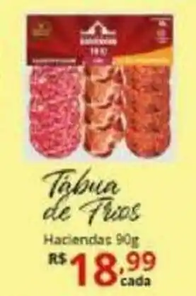 Tabua de Frios Haciendas 90g
