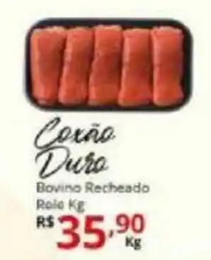 Coxao Duro Bovino Recheado Rolo 1kg