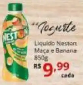 Iogurte Liquido Neston Maca e Banana 850g