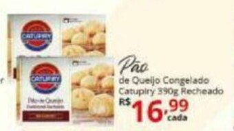 Ricoy Supermercados Pao de Queijo Congelado Catupiry 390g Recheado oferta